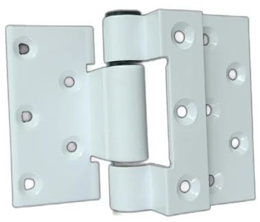 Polished UPVC Door Hinges, Color : White