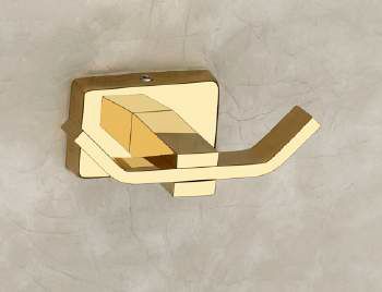 Lixgen Gold PVD Finish Robe Hook For Bathroom Fittings