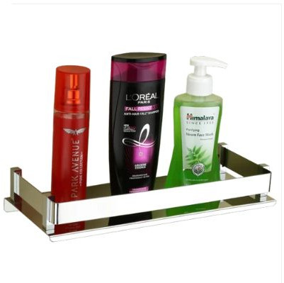 Lixgen Chrome Plated Stainless Steel Patti Shelf For Bathroom Use