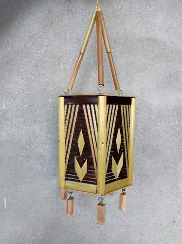 Designer Decorative Bamboo Hanging Lamp, Specialities : Fine Finished