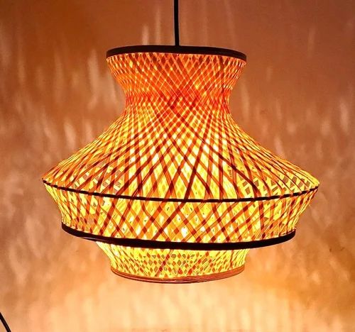 Handicraft Hanging Bamboo Lamp For Office, Hotel, Home