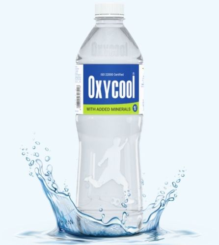 Oxycool 1 Liter Mineral Water, Packaging Type : Bottle