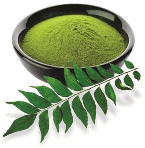 Organic Curry Leaf Powder, Color : Green