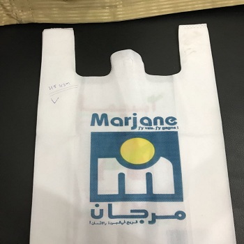 Printed U Cut Non Woven Bag For Shopping