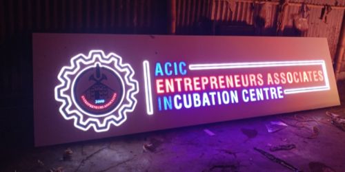 Led signboard Aluminium Polished acp board customize