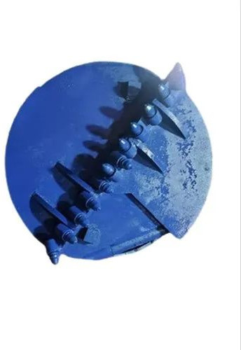 Mild Steel 1500mm Rock Drilling Bucket, Color : Blue