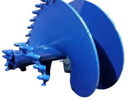 Painted Mild Steel 1800mm Rock Auger For Drilling