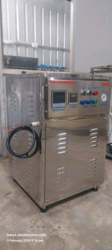 Stainless Steel Electric Steam Boiler, Color : Grey