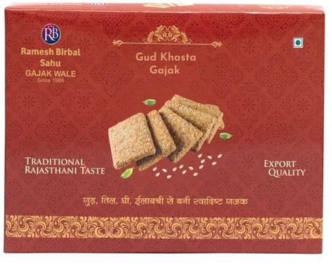 Gud Khasta Gajak, Taste : Sweet