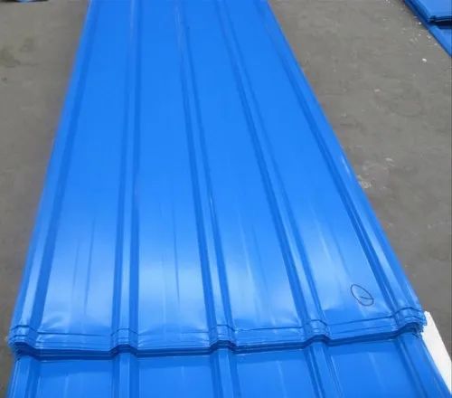 Blue Steel Roofing Sheet, Surface Treatment : Color Coated