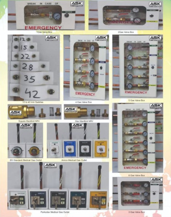 Manifold Tail Pipes For Hospital Use, Medical Use