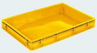 Complete Closed Plastic Crate, Shape : Rectangular