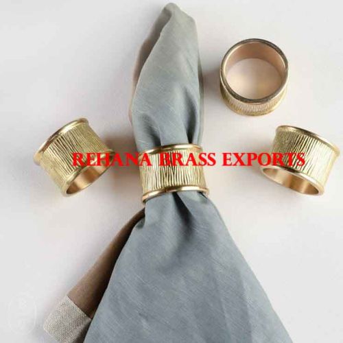 Metal Plain Napkin Rings For Home, Restaurant