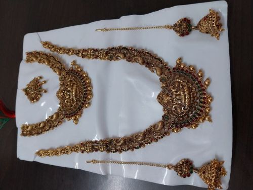 Vivah Creation Excellent Finishing Antique Jewellery Bridal Set