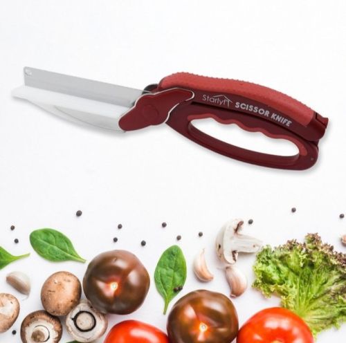 Plain Polished Kitchen Scissor Knife