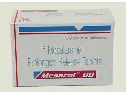 Mesacol OD Tablets, Packaging Size:5x10 Tablets