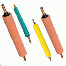 Rubber Flexo Printing Roller, Color : Multicolour