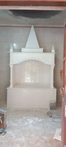 Polished Temple White Marble, Stone Form : Makrana