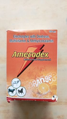 Amecodex Animal Feed Supplement, Packaging Size : 200 Gm