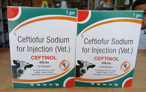 Ceftinol Veterinary Injection, Packaging Type : Box