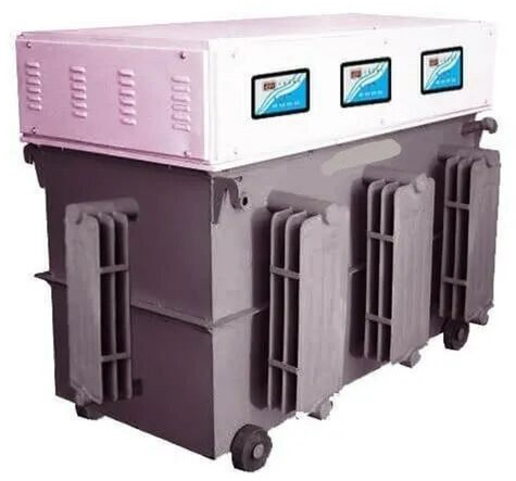 50hz Automatic 415V Servo Voltage Stabilizer For Industrial Use