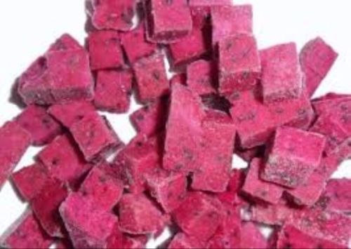Frozen Red Dragon Fruit Dice For Human Consumption