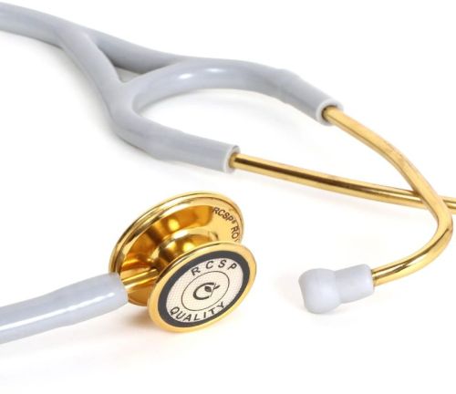 RCSP Royal Gold Stethoscope For Clinic, Hospital, Medical College
