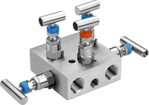 Polished Stainless Steel Manifold Valve For Water Fitting