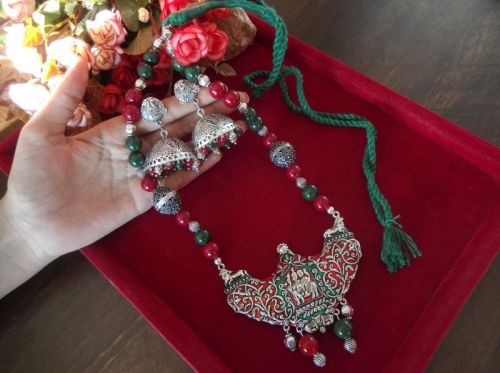 Terracotta Handmade Necklace Set, Gender : Female