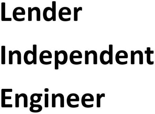 Lender Independent Engineer Service