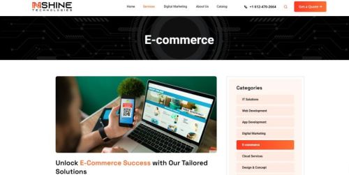 Ecommerce Website Development Services, Platform : WooCommerce