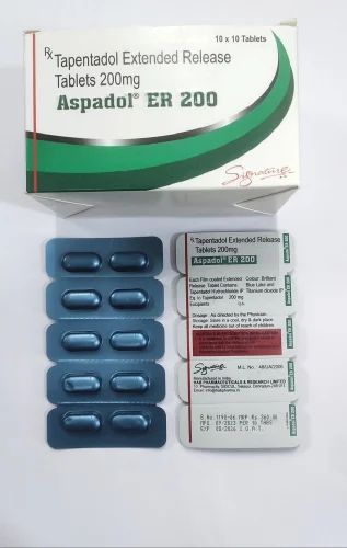 Aspadaol 200mg Tablet, Packaging Type : Box