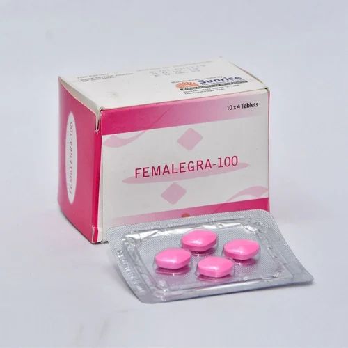 Femalegra 100mg Tablet, Packaging Type : Box