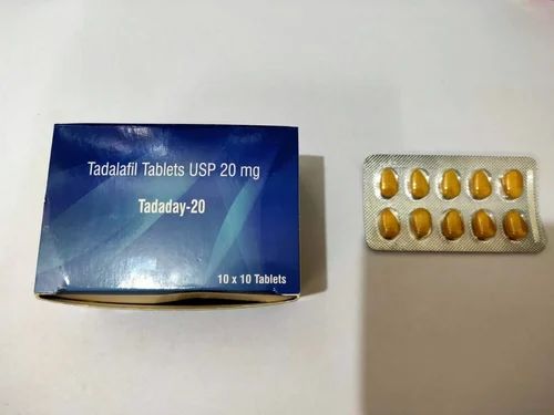 Tadaday 20 Tablet, Packaging Type : Box