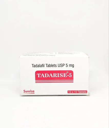 Tadarise 5 Mg Tablet, Packaging Type : Box