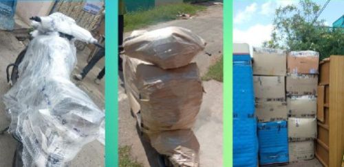 Packers And Movers, Packaging Material : Cotton Roll