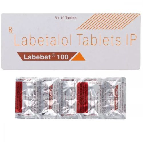 100mg Labetalol Hydrochloride Tablets, Packaging Type : Paper Box