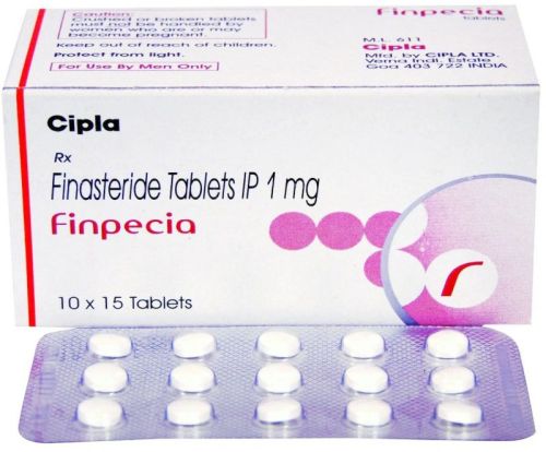 1mg Finasteride Tablets, Packaging Type : Paper Box