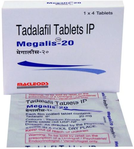 20mg Tadalafil Tablets, Grade : Medicine Grade