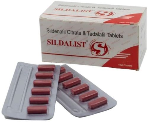 Sildenafil Citrate & Tadalafil Tablets, Packaging Type : Paper Box