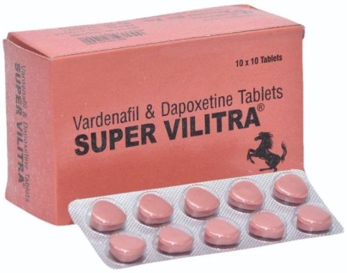 Vardenafil & Dapoxetine Tablets, Packaging Type : Paper Box