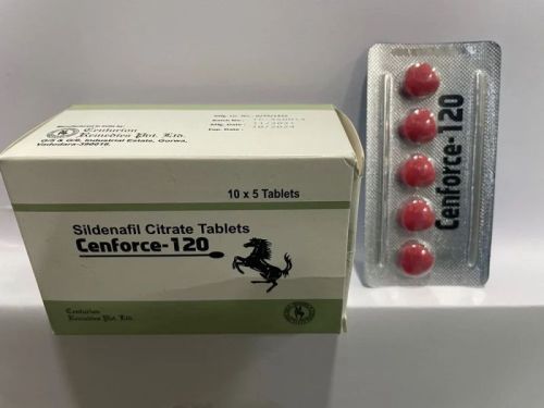 Cenforce 120mg Tablet, Packaging Type : Box