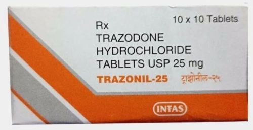 Trazonil 25 Mg Tablet, Packaging Type : Box