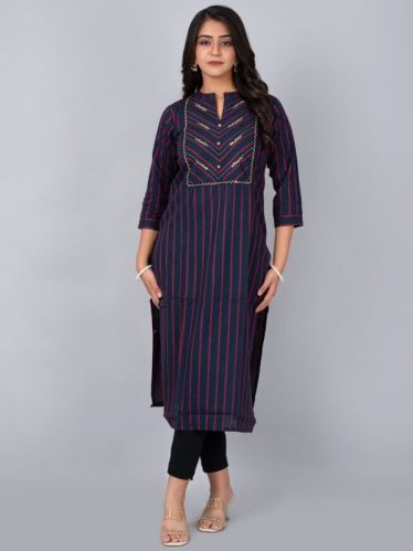 Rayon Kurti Pant Set