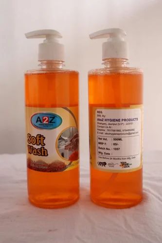 500ml Soft Orange Liquid Hand Wash, Packaging Type : Pump Bottle