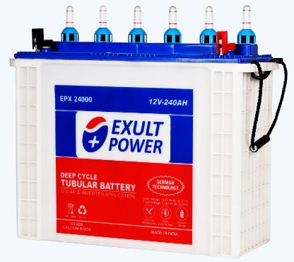 Exult Power Tubular Battery For Industrial Use