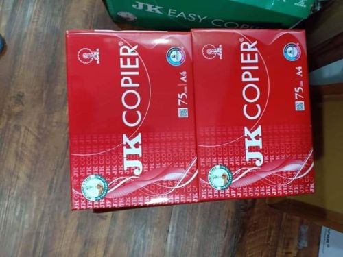 JK Copier 75 GSM Paper, Packaging Type : Box