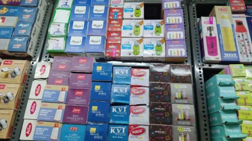 SS Water Bottle, Shape : Square