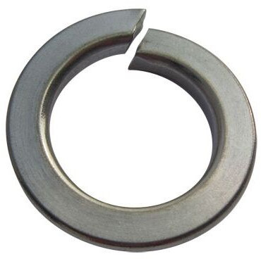 Polished Stainless Steel Single Coil Spring Washer For Automobiles