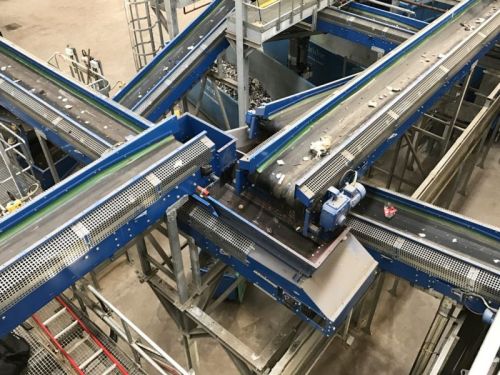 Semi Automatic Electric Polished Material Handling Conveyor Systems
